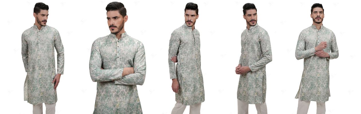 Best Printed Kurta for Men Online in India at Diogo Louis