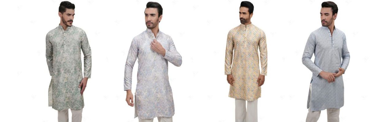 Buy the Best Printed Kurta for Men Online