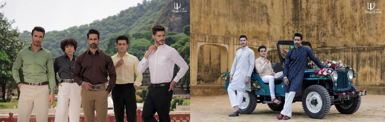 Buy Formal Shirts for Men and Kurtas Online