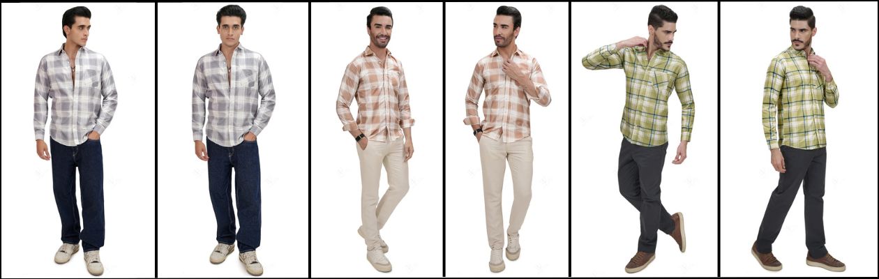 Exploring the Colours of Checked Shirts for Men