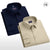 Combo of 2 plain shirts Navy Blue & Beige Colour