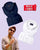 Combo of 2 plain shirts Navy Blue & Plain White