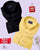 Combo of 2 plain shirts Lemon & Black Colour
