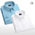 Combo of 2 plain shirts Beige & White Colour
