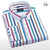 Diogolouis men's  stripe Check shirt