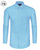 Combo of 2 plain shirts Navy Blue & Light Blue Colour