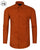 Diogolouis men orange solid casual shirt