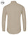 Diogolouis men beige solid casual shirt
