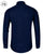 Combo of 2 plain shirts Navy Blue & Light Blue Colour