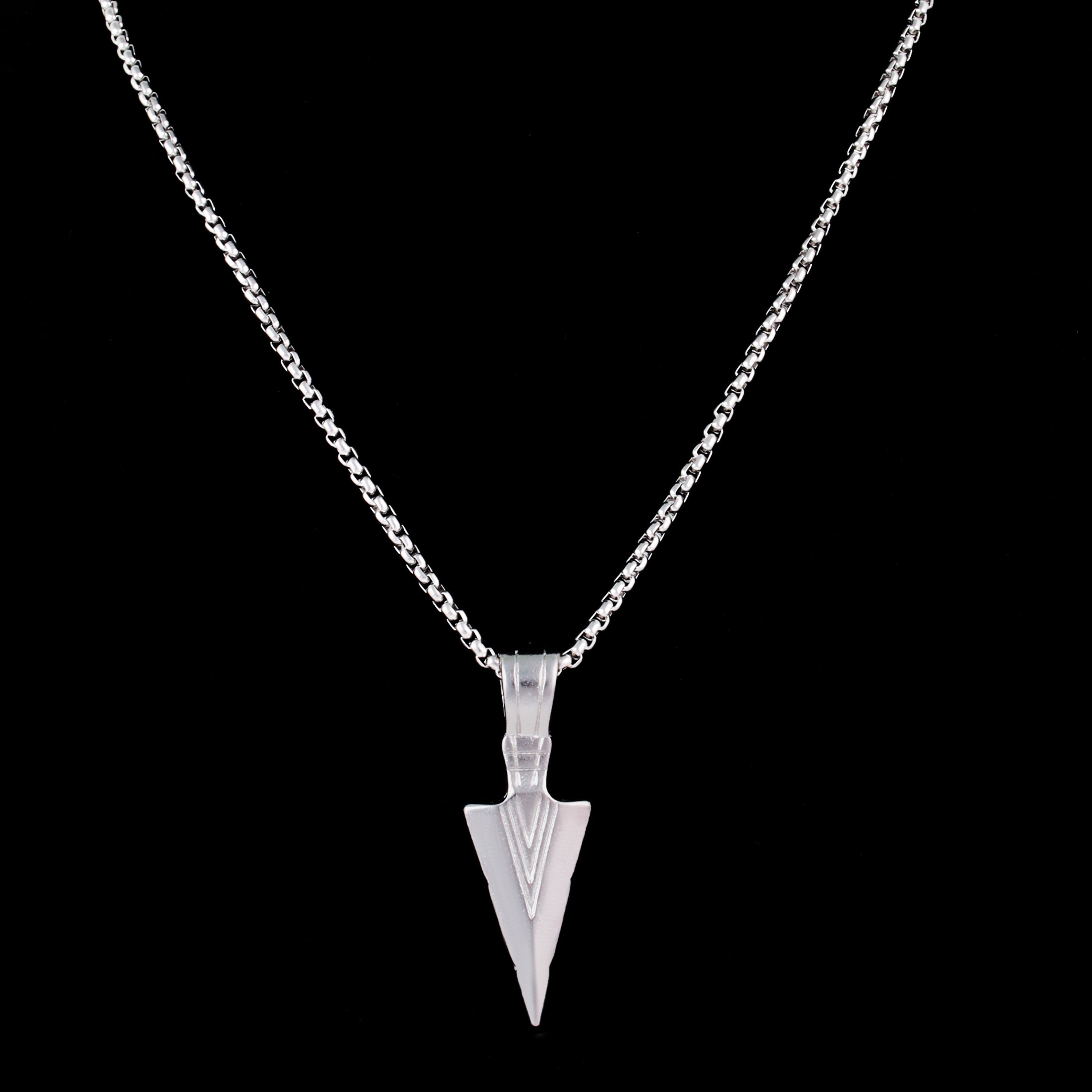 New Point Silver Pendant